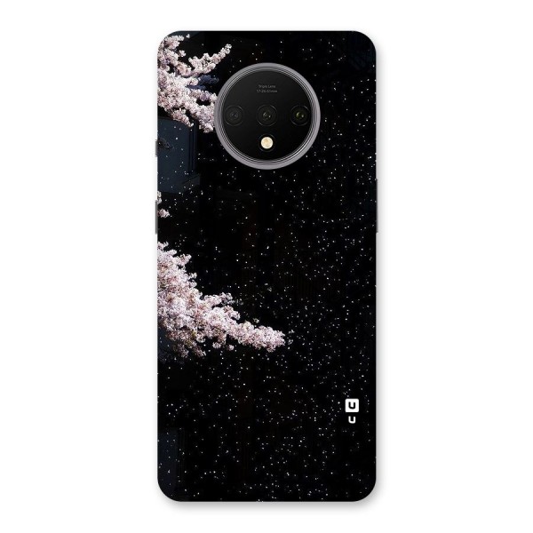 Beautiful Night Sky Flowers Back Case for OnePlus 7T