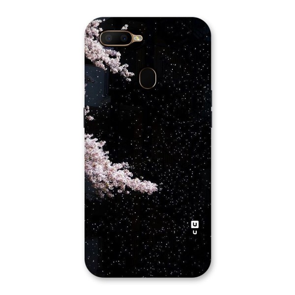 Beautiful Night Sky Flowers Back Case for Oppo A5s