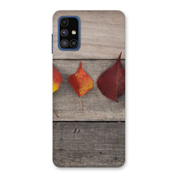 Beautiful Wood Leafs Back Case for Galaxy M51