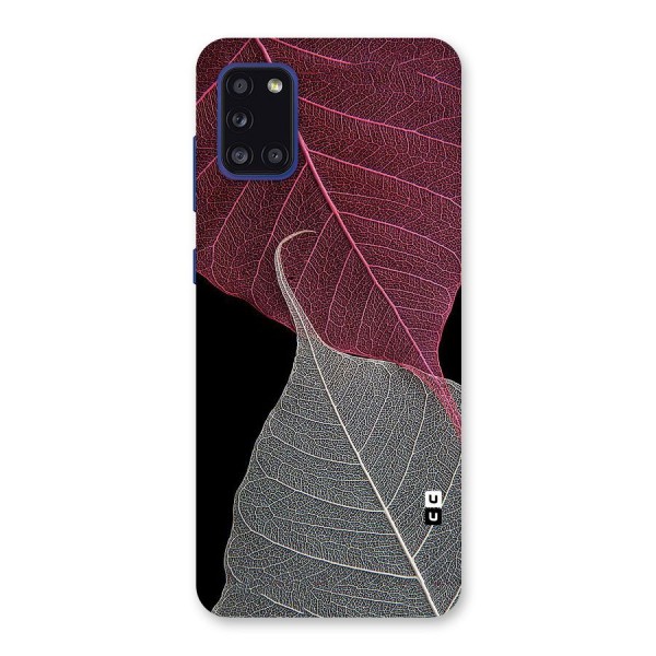 Beauty Leaf Back Case for Galaxy A31