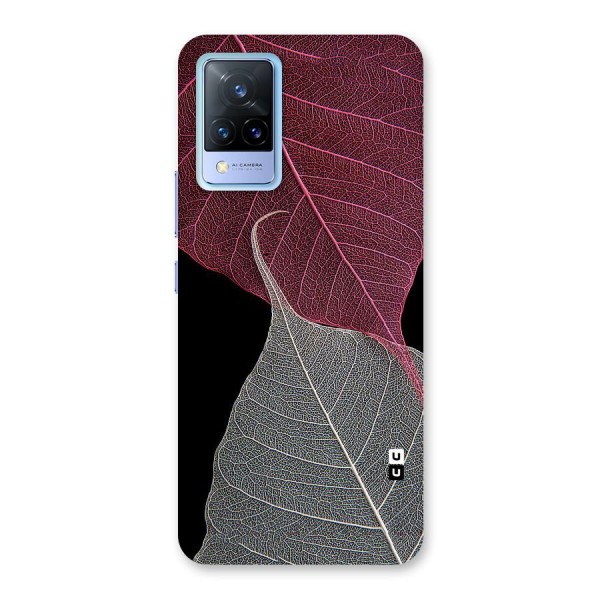 Beauty Leaf Back Case for Vivo V21 5G