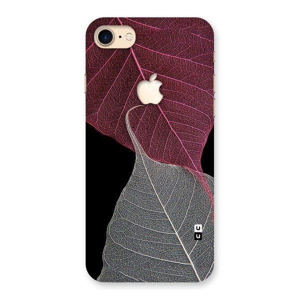 Beauty Leaf Back Case for iPhone 7 Apple Cut