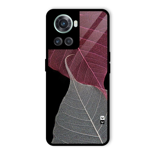 Beauty Leaf Glass Back Case for OnePlus 10R