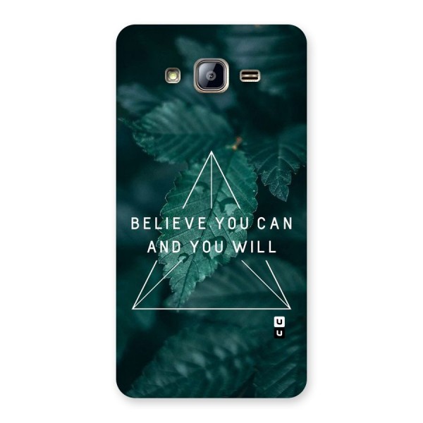 Believe You Can Motivation Back Case for Galaxy On5