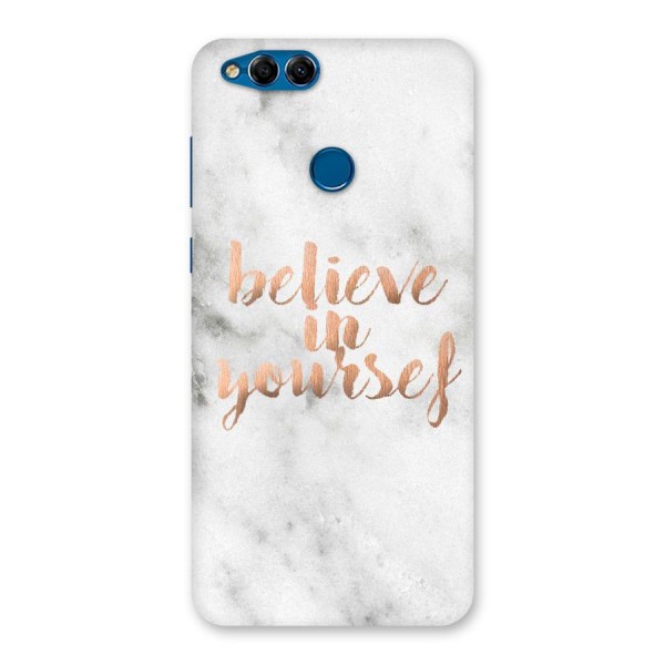 Believe in Yourself Back Case for Honor 7X