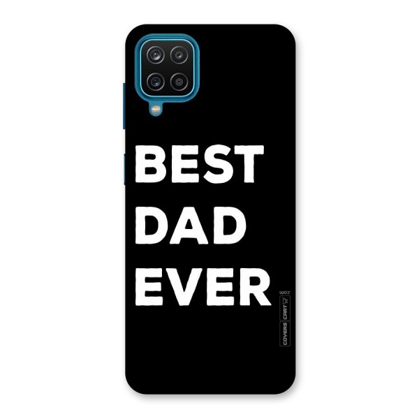 Best Dad Ever Back Case for Galaxy F12