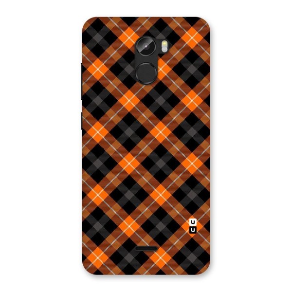 Best Textile Pattern Back Case for Gionee X1