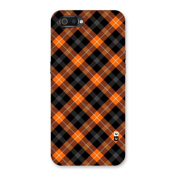 Best Textile Pattern Back Case for Realme C2