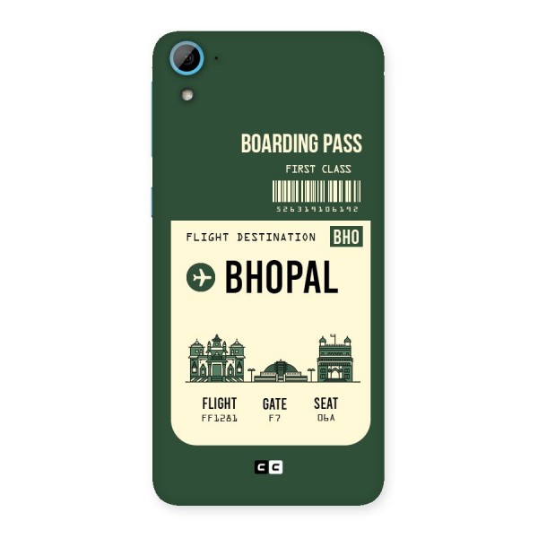 Bhopal Boarding Pass Back Case for HTC Desire 826