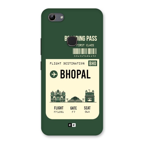Bhopal Boarding Pass Back Case for Vivo Y81