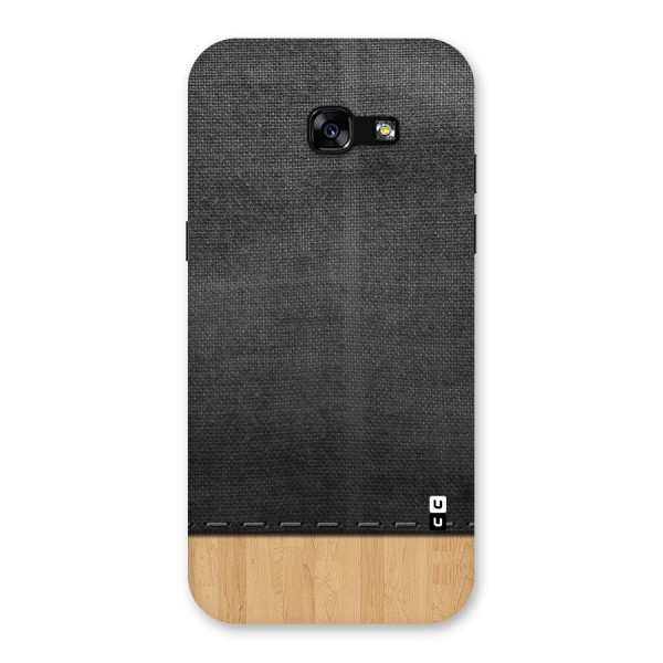 Bicolor Wood Texture Back Case for Galaxy A5 2017