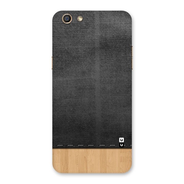 Bicolor Wood Texture Back Case for Oppo F3