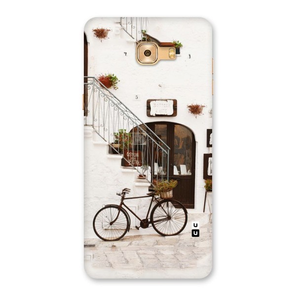 Bicycle Wall Back Case for Galaxy C9 Pro