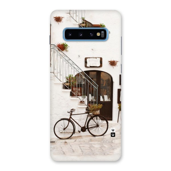 Bicycle Wall Back Case for Galaxy S10 Plus