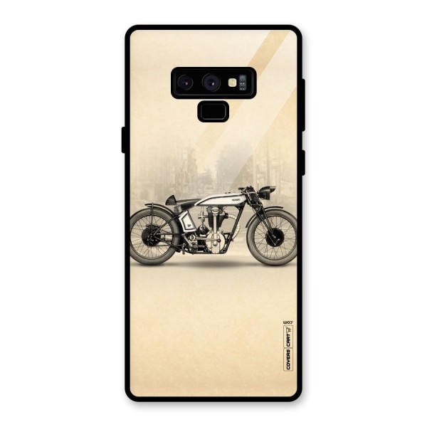 Bike Ride Glass Back Case for Galaxy Note 9