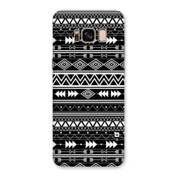 Black Aztec Creativity Back Case for Galaxy S8