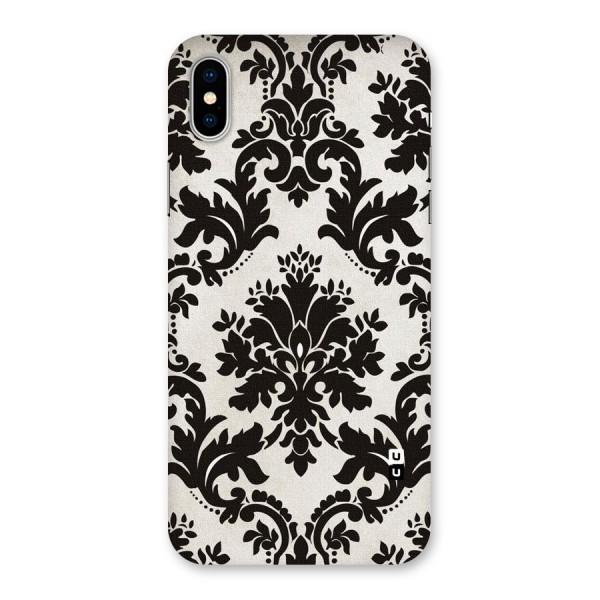Black Beauty Back Case for iPhone X