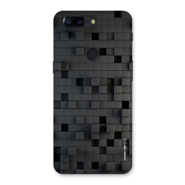 Black Bricks Back Case for OnePlus 5T