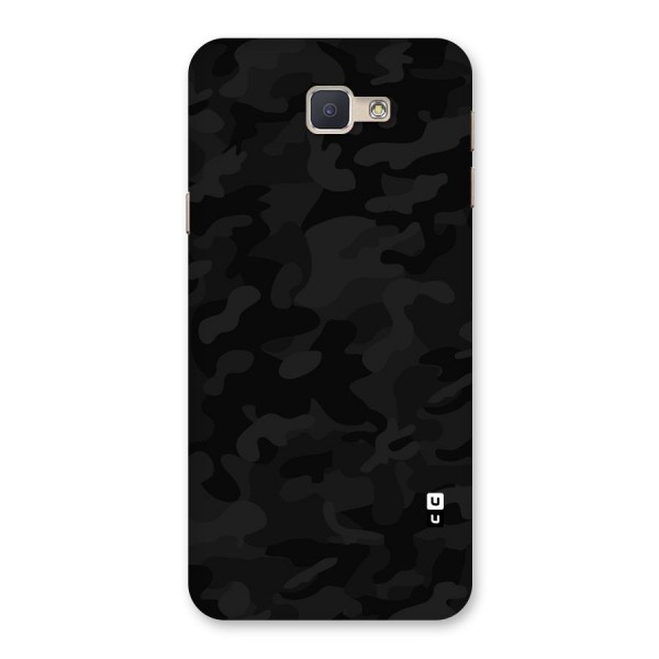 Black Camouflage Back Case for Galaxy J5 Prime