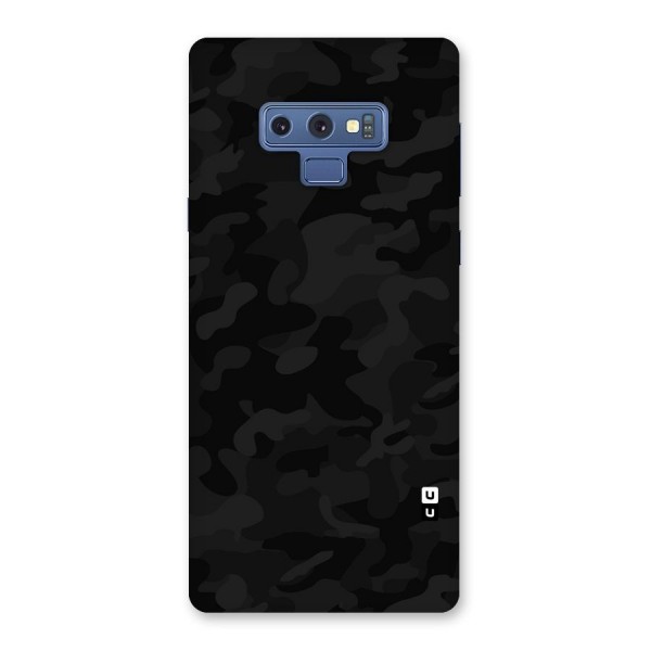 Black Camouflage Back Case for Galaxy Note 9
