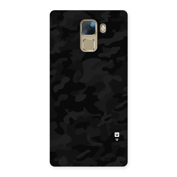 Black Camouflage Back Case for Huawei Honor 7