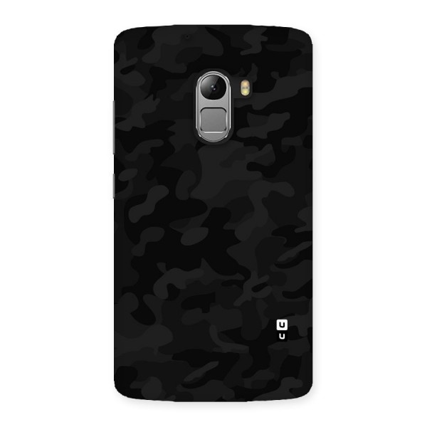 Black Camouflage Back Case for Lenovo K4 Note
