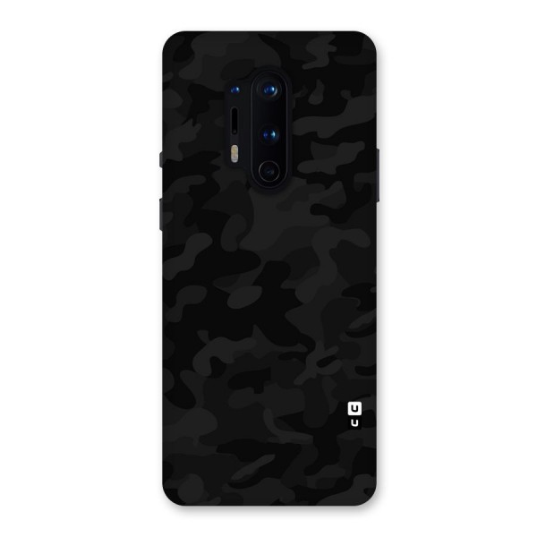Black Camouflage Back Case for OnePlus 8 Pro