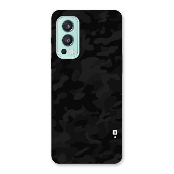 Black Camouflage Back Case for OnePlus Nord 2 5G