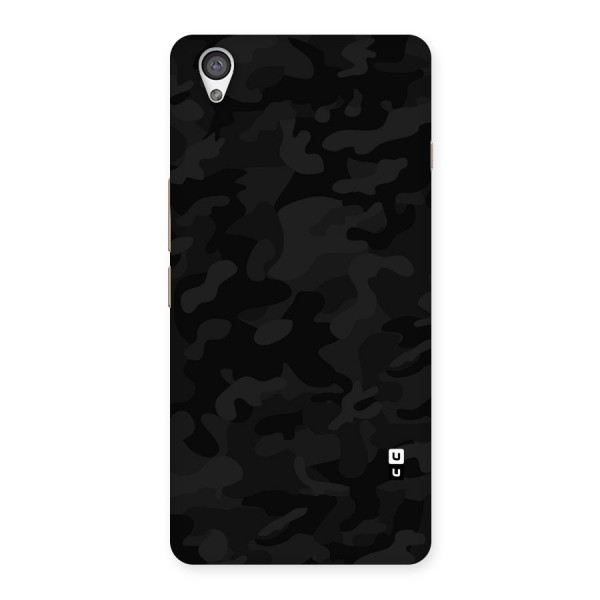 Black Camouflage Back Case for OnePlus X