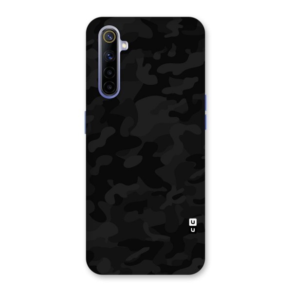 Black Camouflage Back Case for Realme 6