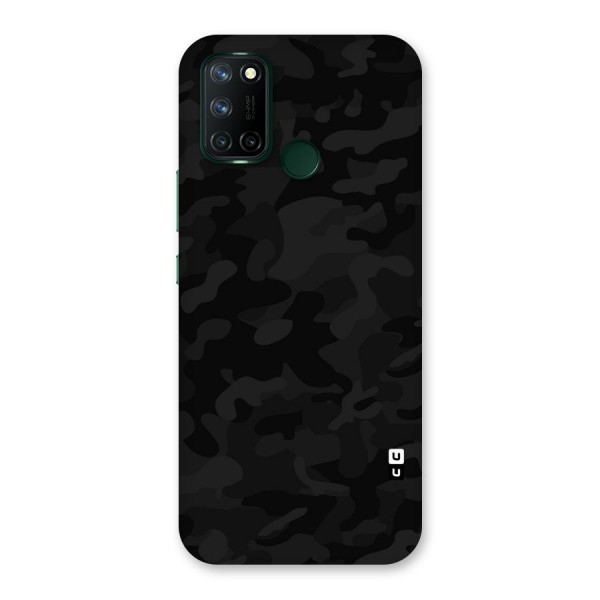 Black Camouflage Back Case for Realme 7i