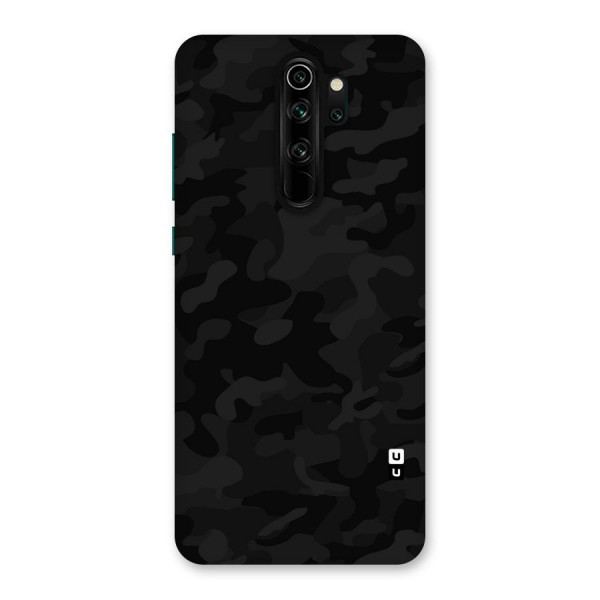 Black Camouflage Back Case for Redmi Note 8 Pro