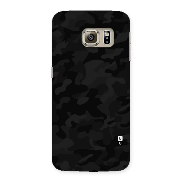 Black Camouflage Back Case for Samsung Galaxy S6 Edge