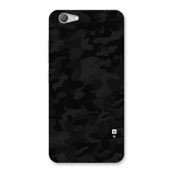 Black Camouflage Back Case for Vivo Y53
