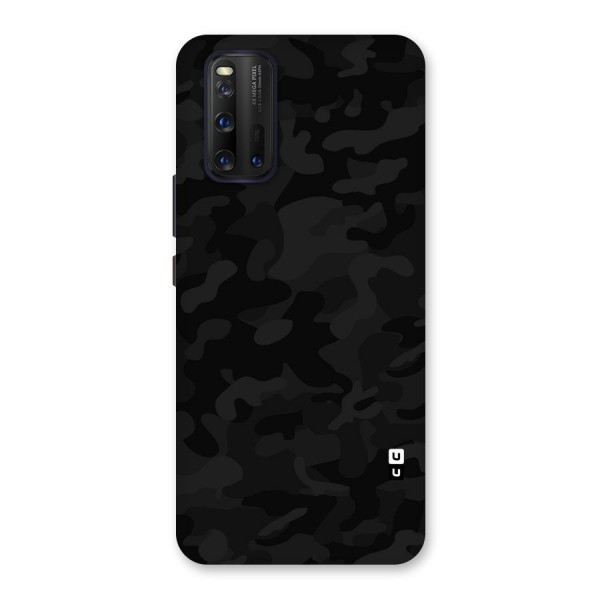 Black Camouflage Back Case for Vivo iQOO 3