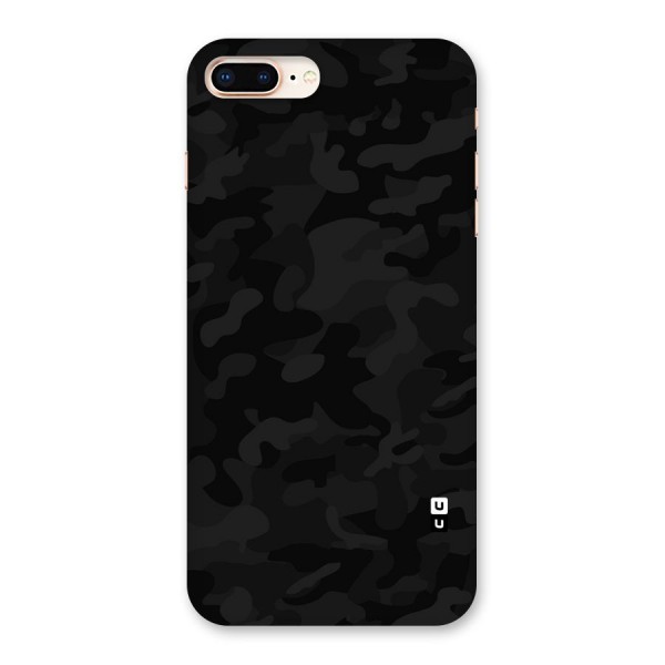 Black Camouflage Back Case for iPhone 8 Plus