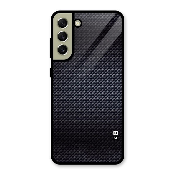 Black Diamond Glass Back Case for Galaxy S21 FE 5G