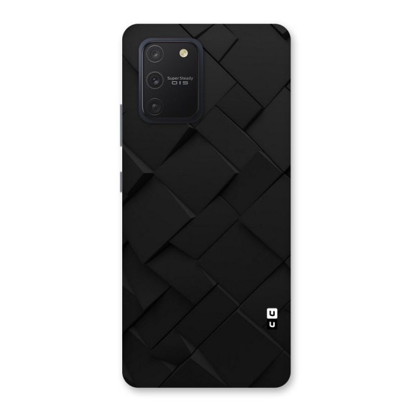 Black Elegant Design Back Case for Galaxy S10 Lite