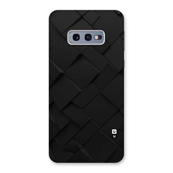 Black Elegant Design Back Case for Galaxy S10e