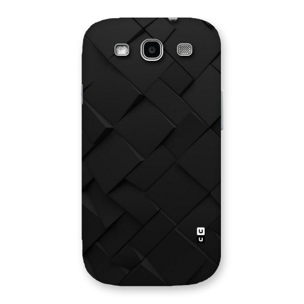 Black Elegant Design Back Case for Galaxy S3 Neo