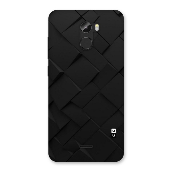 Black Elegant Design Back Case for Gionee X1