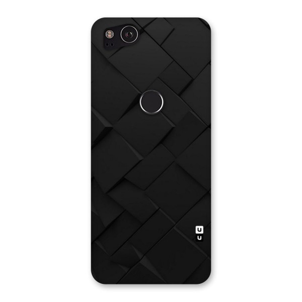 Black Elegant Design Back Case for Google Pixel 2