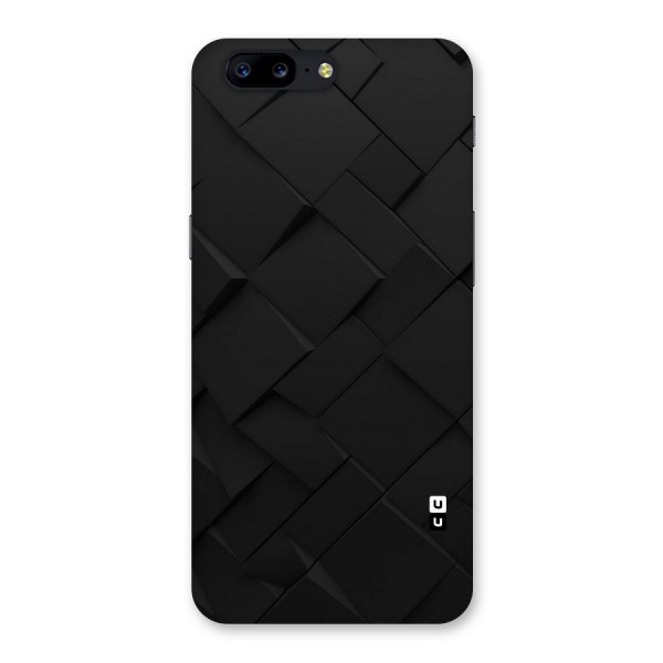 Black Elegant Design Back Case for OnePlus 5