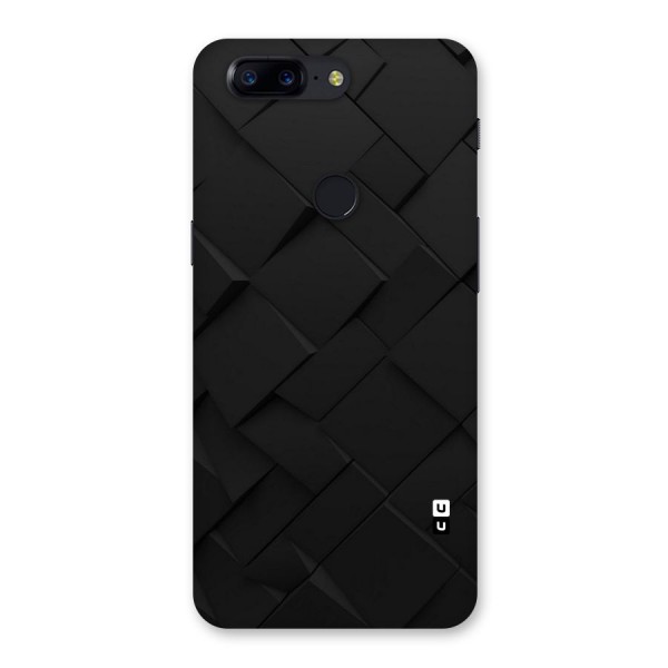 Black Elegant Design Back Case for OnePlus 5T