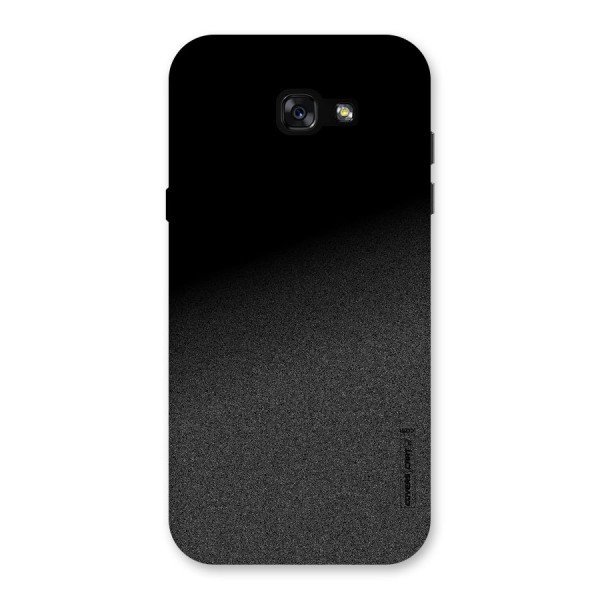 Black Grey Noise Fusion Back Case for Galaxy A7 (2017)