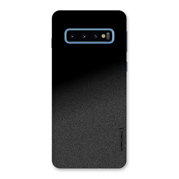 Black Grey Noise Fusion Back Case for Galaxy S10
