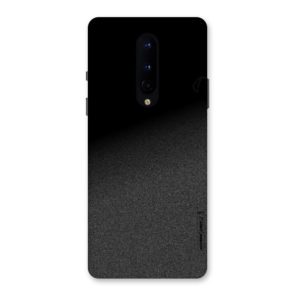 Black Grey Noise Fusion Back Case for OnePlus 8