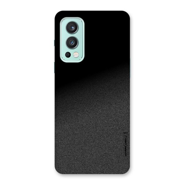 Black Grey Noise Fusion Back Case for OnePlus Nord 2 5G
