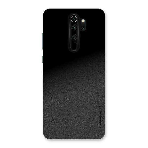 Black Grey Noise Fusion Back Case for Redmi Note 8 Pro