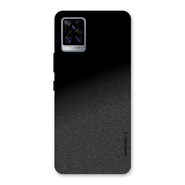 Black Grey Noise Fusion Back Case for Vivo V20 Pro